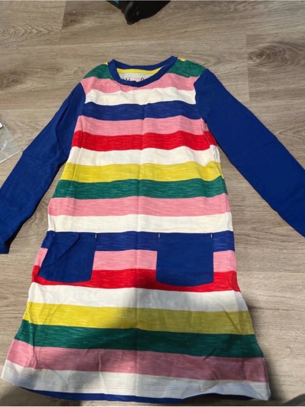 Mini boden dress colorful stripes